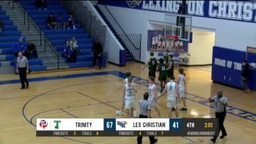 Trinity at LCA – Boys HS Basketball Presented by Mingua Beef Jerky